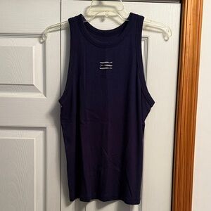 Target Purple Ribbed Sardine Tank Top